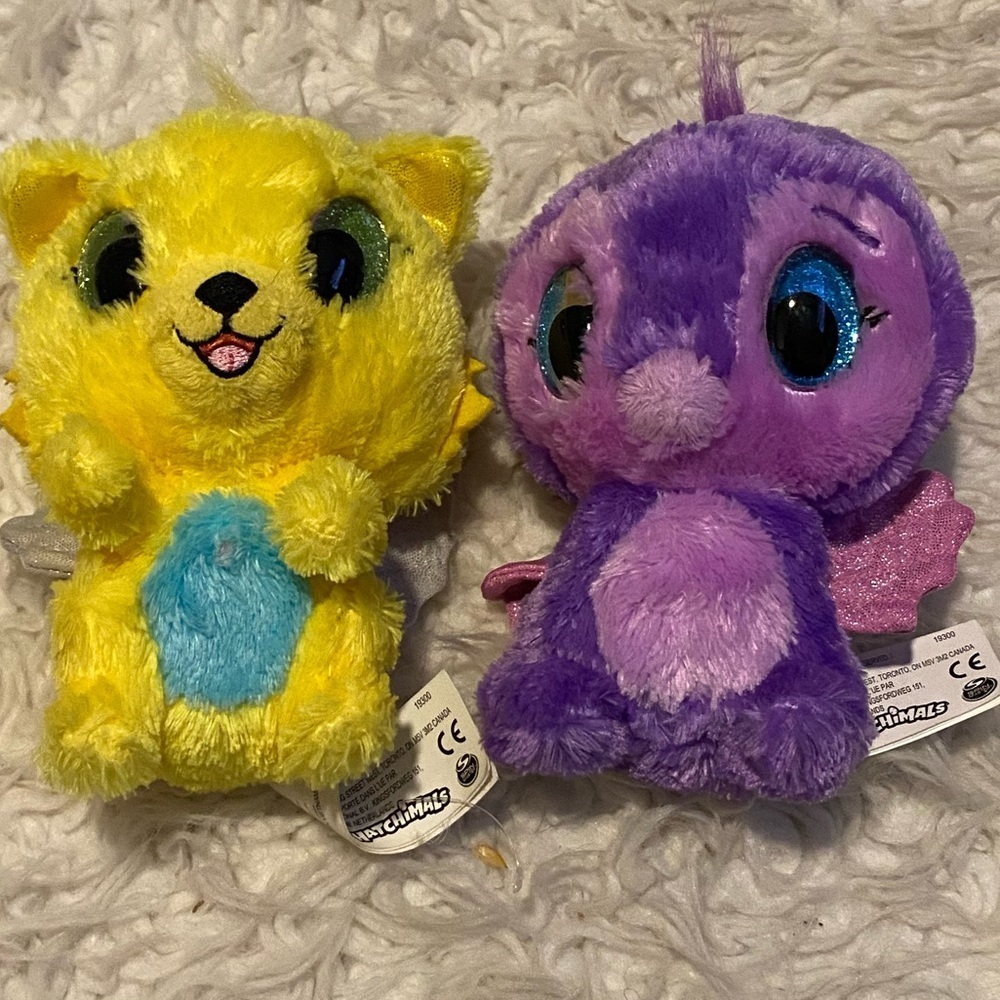 50% off with like Hatchimals Bird Plush  lot 6”